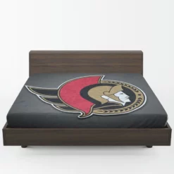 Ottawa Senators Energetic NHL Hockey Team Fitted Sheet 1