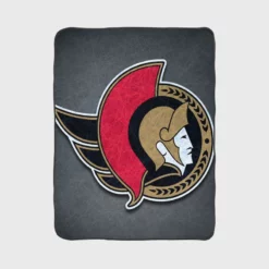 Ottawa Senators Energetic NHL Hockey Team Fleece Blanket 1