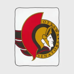 Ottawa Senators Popular NHL Hockey Team Fleece Blanket 1