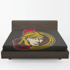 Ottawa Senators Professional Ice Hockey Team Fitted Sheet 1