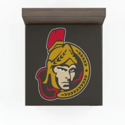 Ottawa Senators Professional Ice Hockey Team Fitted Sheet