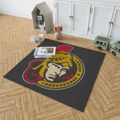 Ottawa Senators Professional Ice Hockey Team Rug 1