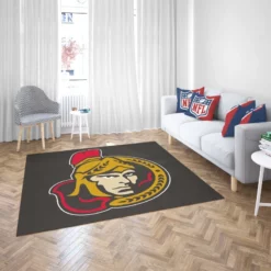 Ottawa Senators Professional Ice Hockey Team Rug 2