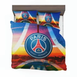 Paris Saint Germain FC Awarded Soccer Team Bedding Set 1