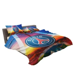 Paris Saint Germain FC Awarded Soccer Team Bedding Set 2