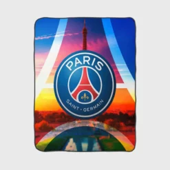 Paris Saint Germain FC Awarded Soccer Team Fleece Blanket 1