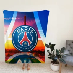 Paris Saint Germain FC Awarded Soccer Team Fleece Blanket
