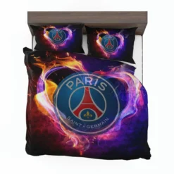 Paris Saint Germain FC Energetic Football Team Bedding Set 1