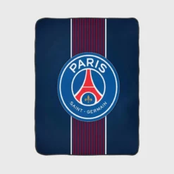 Paris Saint Germain FC Euro Football Club  Fleece Blanket 1