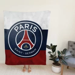 Paris Saint Germain FC Excellent Football Club Fleece Blanket