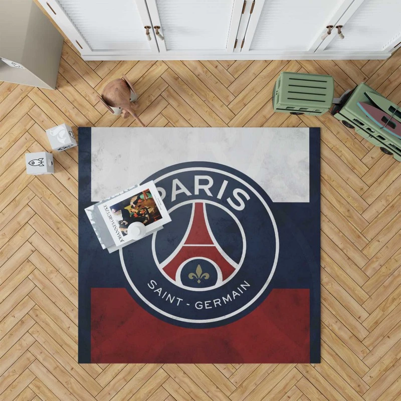 Paris Saint Germain FC Excellent Football Club Rug