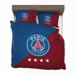 Paris Saint Germain FC Professional Football Club Bedding Set 1