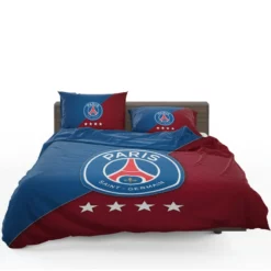 Paris Saint Germain FC Professional Football Club Bedding Set