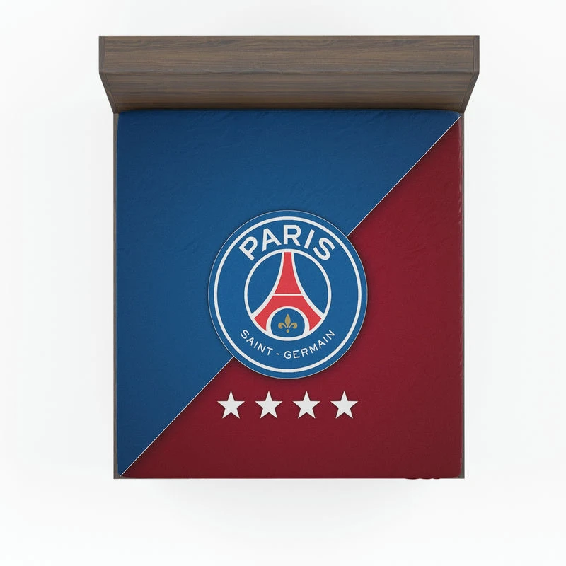 Paris Saint Germain FC Professional Football Club Fitted Sheet