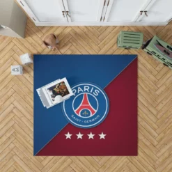 Paris Saint Germain FC Professional Football Club Rug