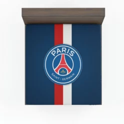Paris Saint Germain FC Strong Football Club Fitted Sheet