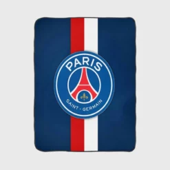 Paris Saint Germain FC Strong Football Club Fleece Blanket 1