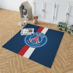 Paris Saint Germain FC Strong Football Club Rug 1