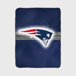 Partriots Professional American Football Team Fleece Blanket 1