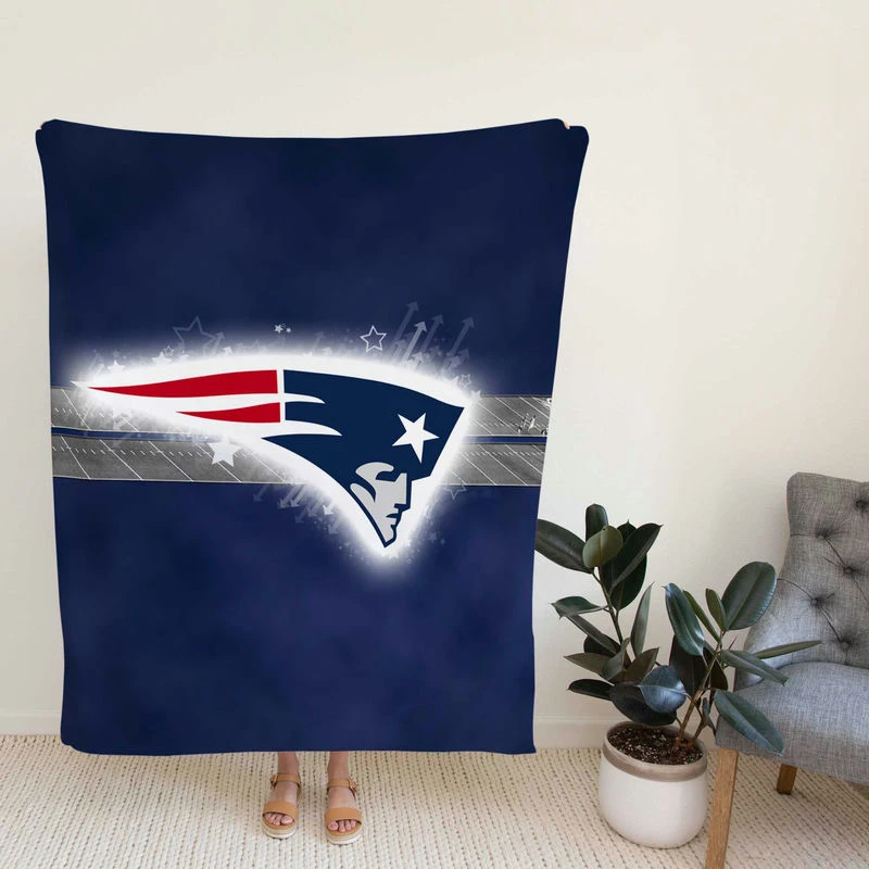 Partriots Professional American Football Team Fleece Blanket