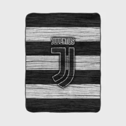 Passionate Football Club Juventus Logo Fleece Blanket 1