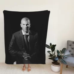 Passionate Football Zinedine Zidane Fleece Blanket