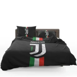 Passionate Italian Football Club Juventus Logo Bedding Set