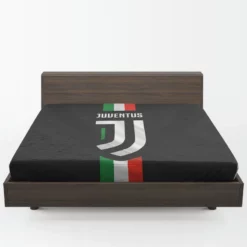 Passionate Italian Football Club Juventus Logo Fitted Sheet 1