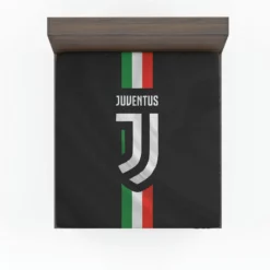 Passionate Italian Football Club Juventus Logo Fitted Sheet
