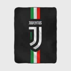 Passionate Italian Football Club Juventus Logo Fleece Blanket 1