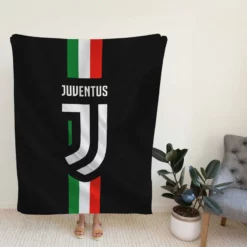 Passionate Italian Football Club Juventus Logo Fleece Blanket