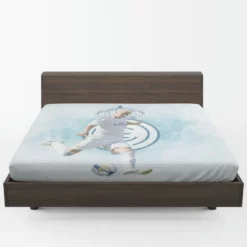 Passionate Sports Player Sergio Ramos Fitted Sheet 1