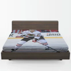 Patrick Kane American Professional Ice Hockey Team Fitted Sheet 1