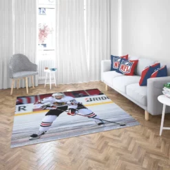 Patrick Kane American Professional Ice Hockey Team Rug 2