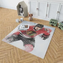 Patrick Kane Powerful NHL Hockey Player Rug 1