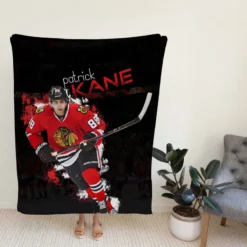Patrick Kane Strong NHL Hockey Player Fleece Blanket