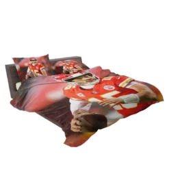 Patrick Mahomed American Football Quarterback Bedding Set 2