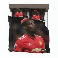 Paul Pogba Committed United Sports Player Bedding Set 1