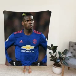 Paul Pogba Dependable United sports Player Fleece Blanket