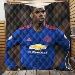Paul Pogba Dependable United sports Player Quilt Blanket