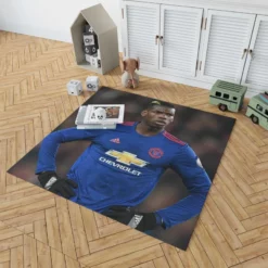 Paul Pogba Dependable United sports Player Rug 1