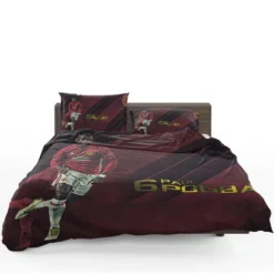 Paul Pogba Energetic Footballer Player Bedding Set