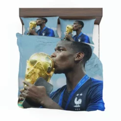 Paul Pogba France World Cup Football Player Bedding Set 1