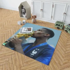 Paul Pogba France World Cup Football Player Rug 1