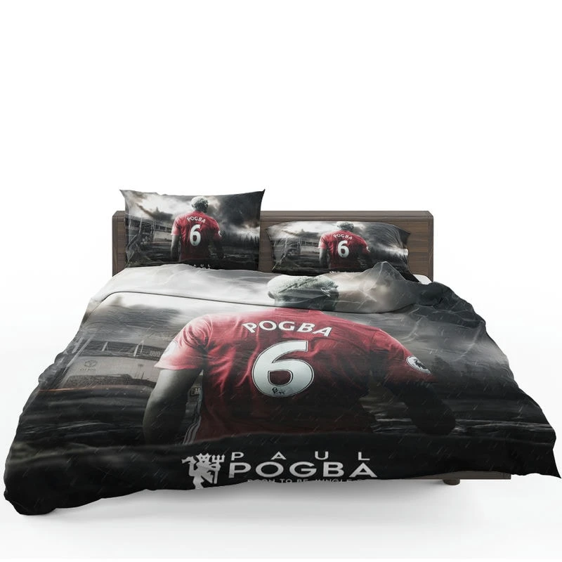 Paul Pogba Quick United Sports Player Bedding Set