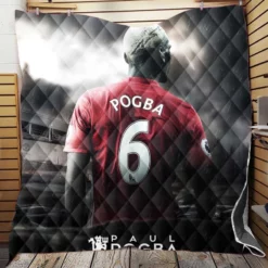 Paul Pogba Quick United Sports Player Quilt Blanket