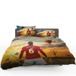 Paul Pogba Ready Premier League Footballer Player Bedding Set