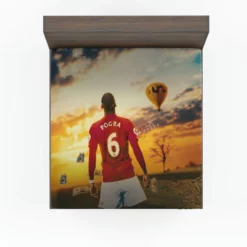 Paul Pogba Ready Premier League Footballer Player Fitted Sheet