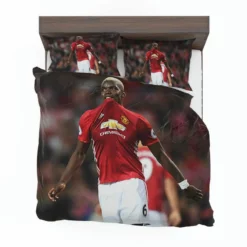 Paul Pogba Spright Man United Football Player Bedding Set 1