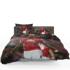 Paul Pogba Spright Man United Football Player Bedding Set